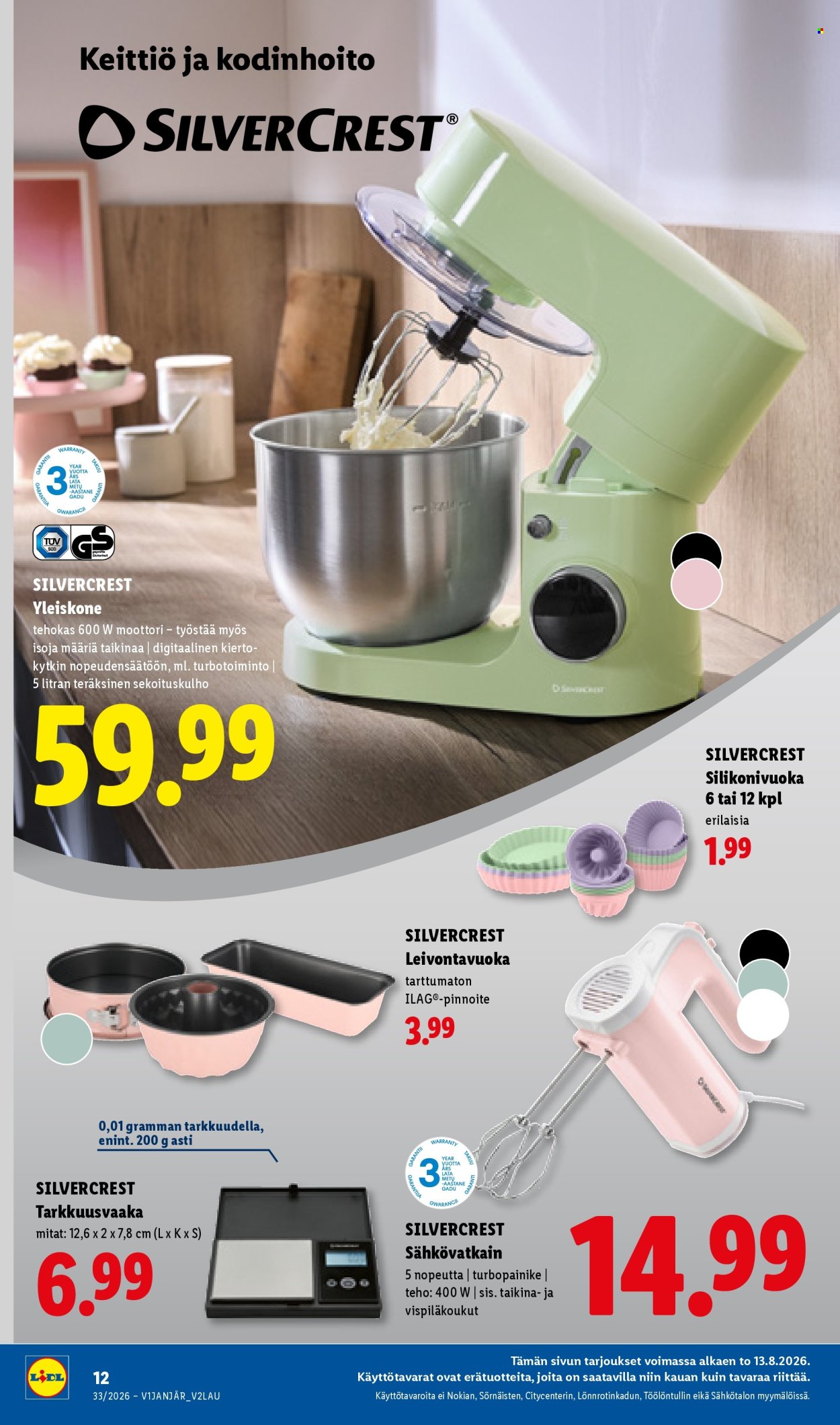 Lidl tarjoukset - 13.08.2026 - 16.08.2026. Sivu 16