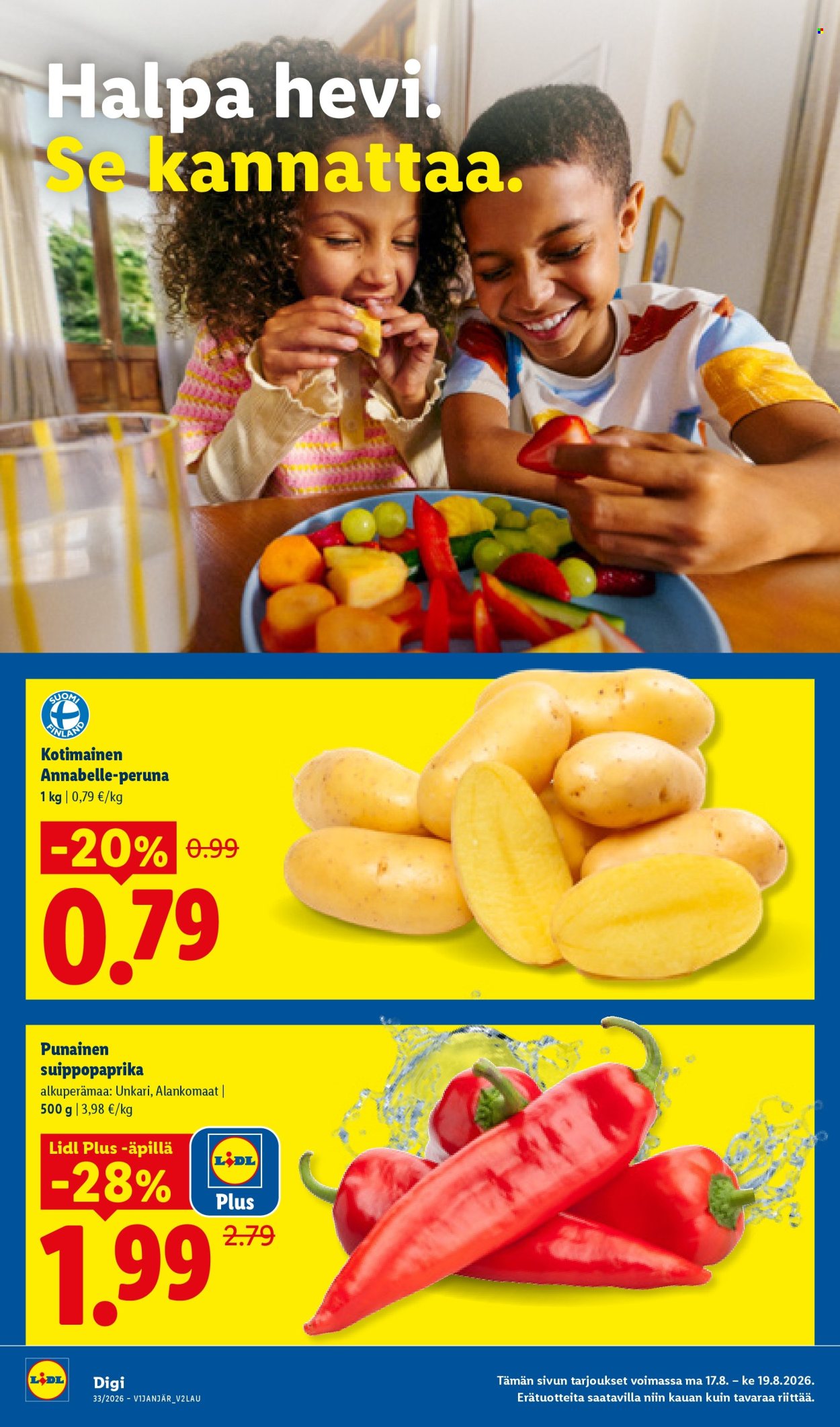 Lidl tarjoukset - 17.08.2026 - 19.08.2026. Sivu 2