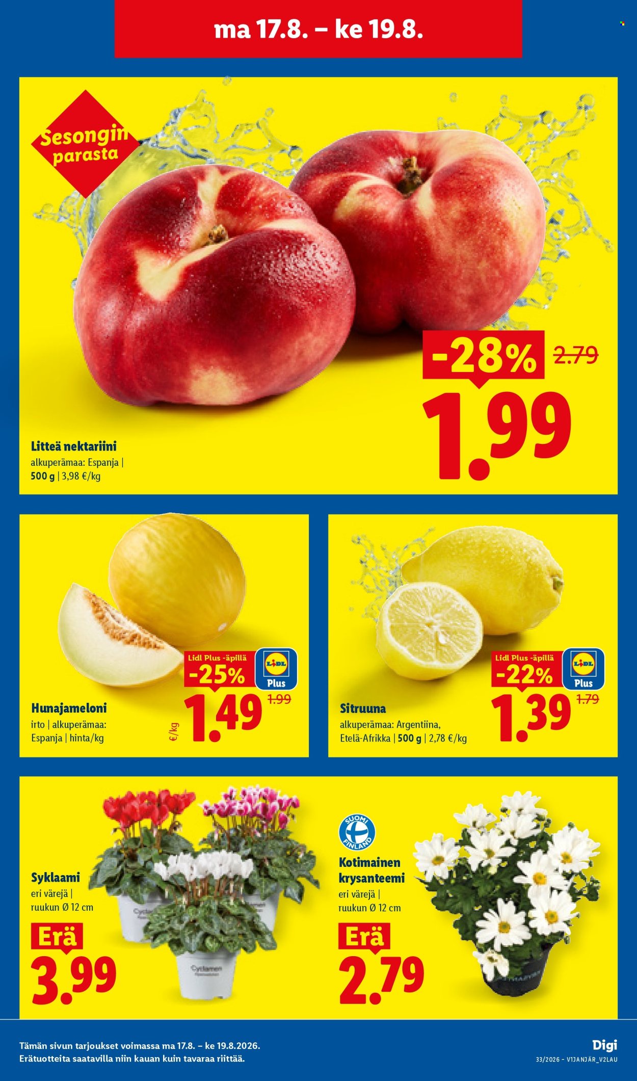Lidl tarjoukset - 17.08.2026 - 19.08.2026. Sivu 3