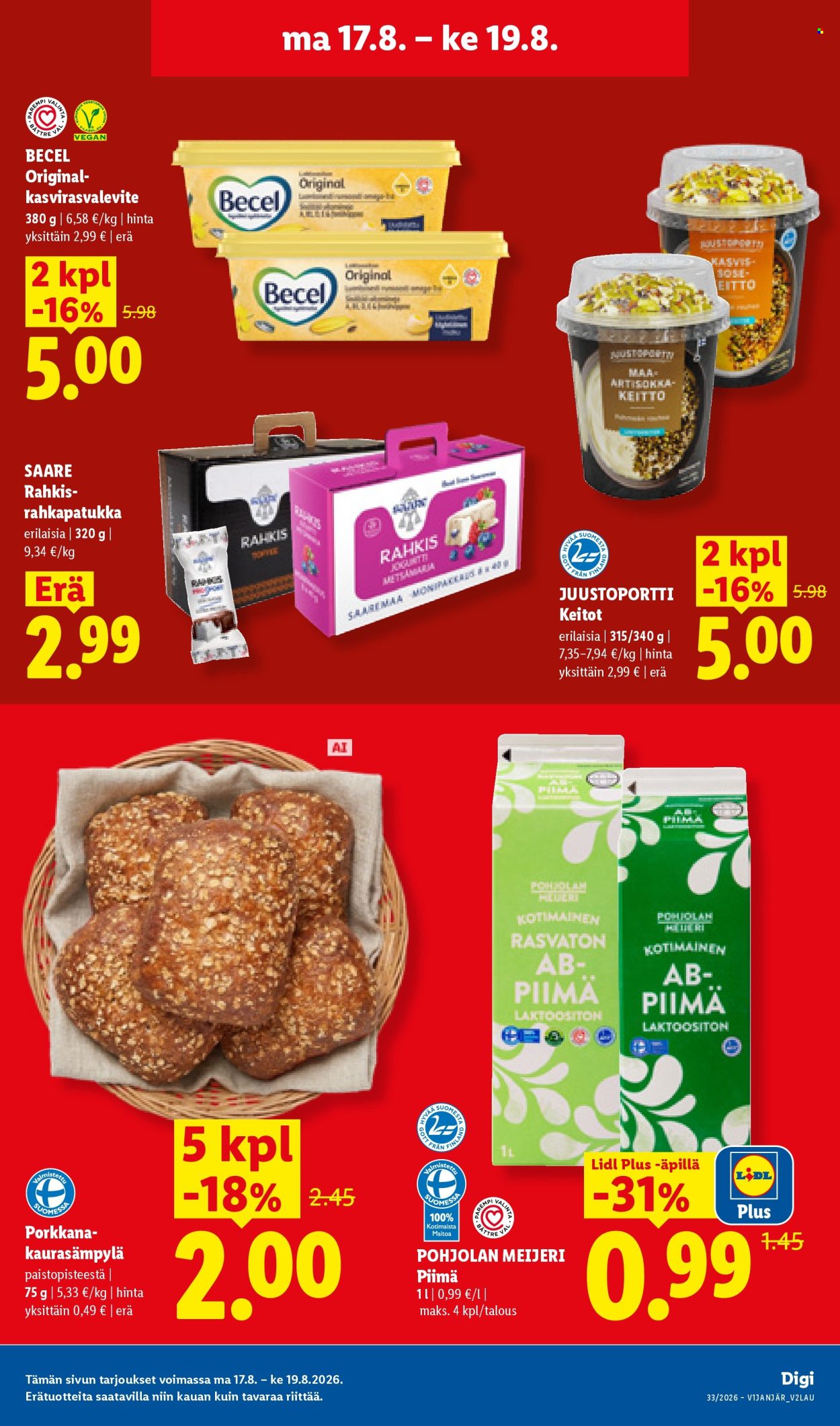 Lidl tarjoukset - 17.08.2026 - 19.08.2026. Sivu 5