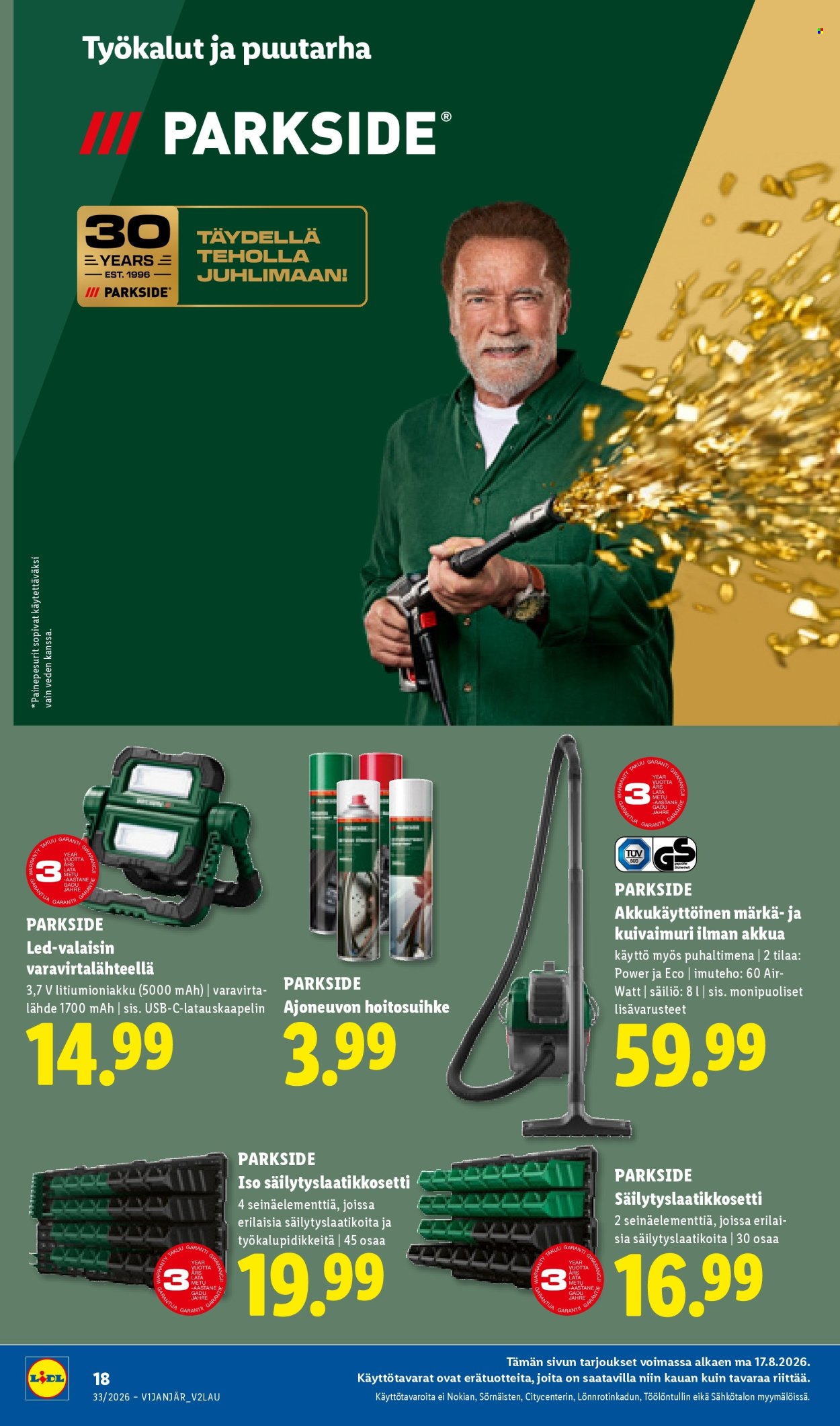 Lidl tarjoukset - 17.08.2026 - 19.08.2026. Sivu 6