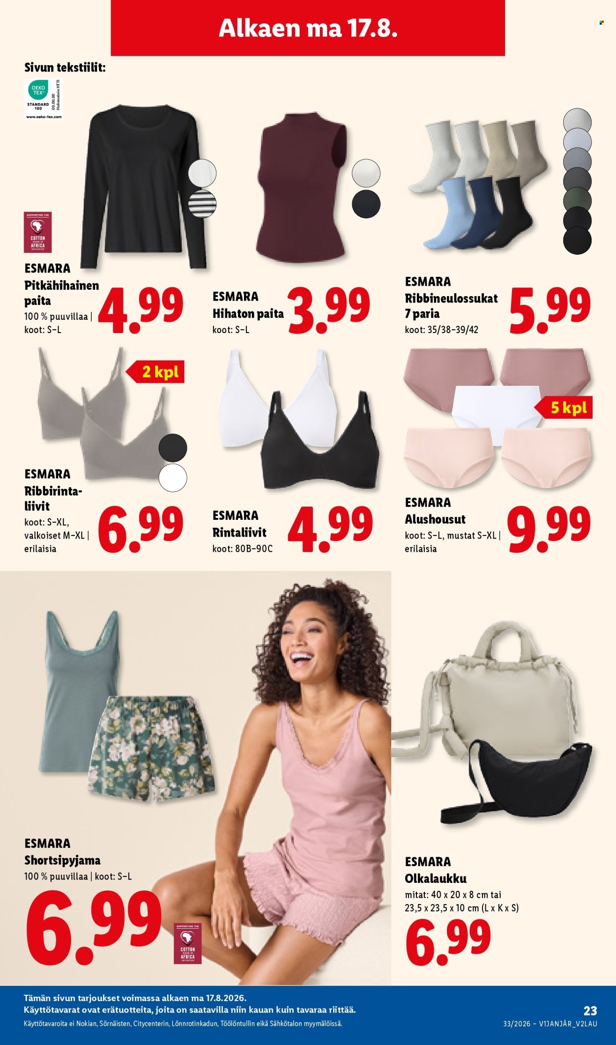 Lidl tarjoukset - 17.08.2026 - 19.08.2026. Sivu 11