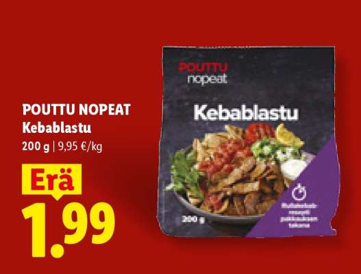 POUTTU Nopeat-kebablastu