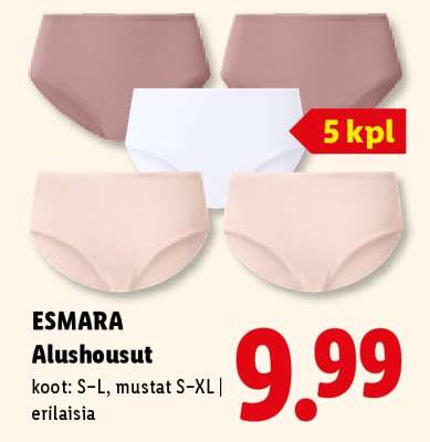 ESMARA Alushousut