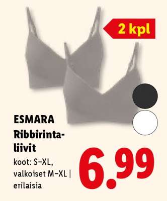 ESMARA Ribbirinta-liivit