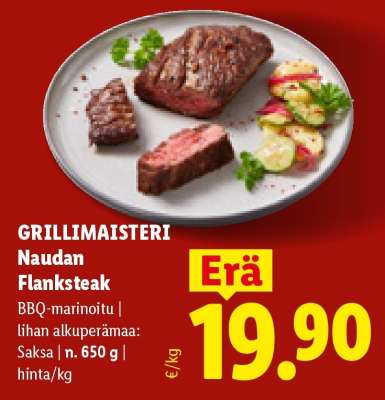 GRILLIMAISTERI Naudan Flanksteak