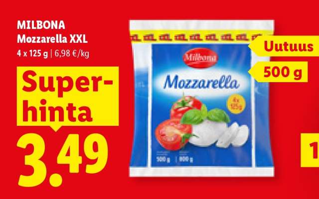 MILBONA Mozzarella XXL