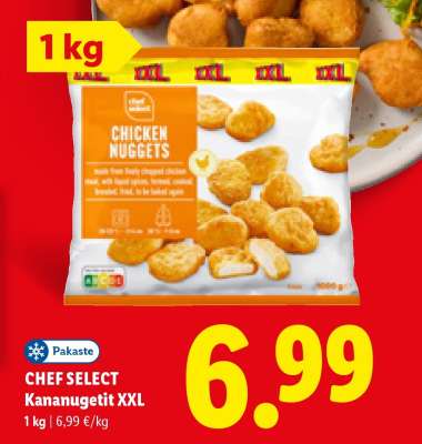 CHEF SELECT Kananuggetit XXL