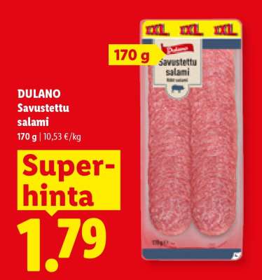 DULANO Savustettu salami