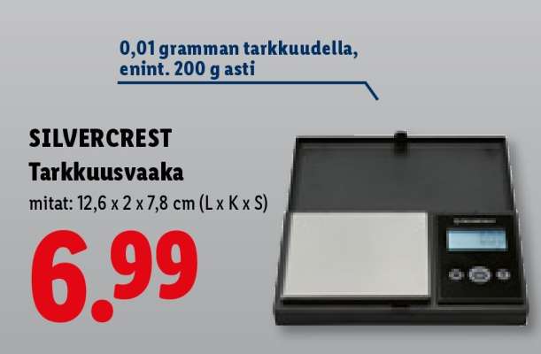 SILVERCREST Tarkkuusvaaka