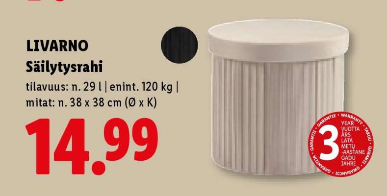 LIVARNO Säilytysrahi