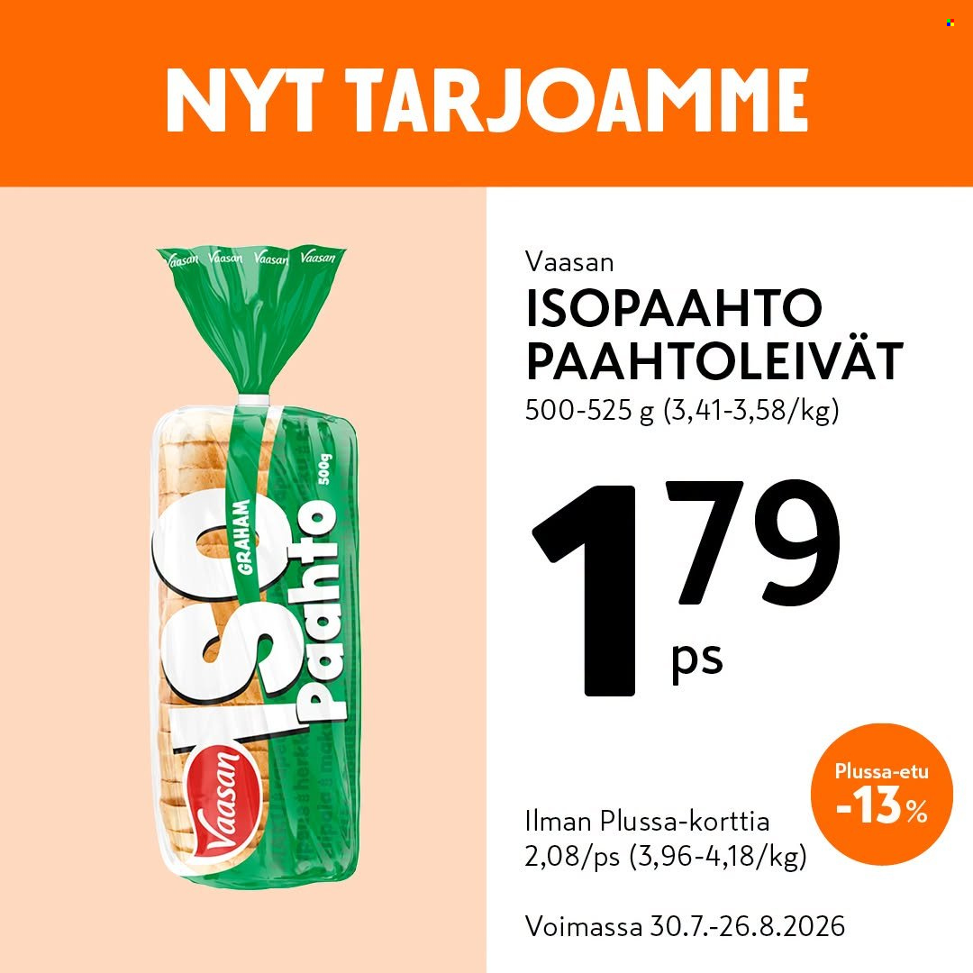 K-market tarjoukset - 30.07.2026 - 26.08.2026. Sivu 3