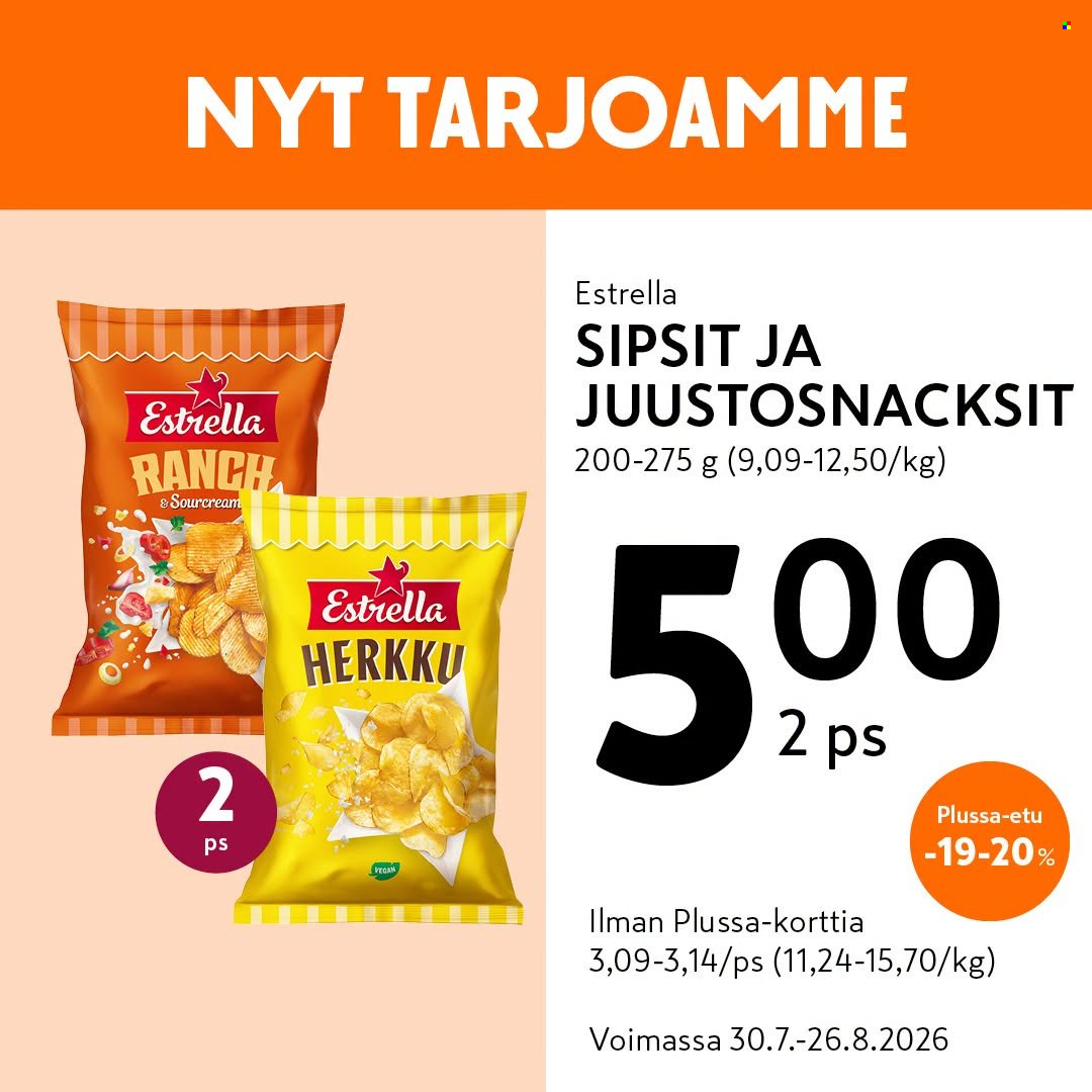 K-market tarjoukset - 30.07.2026 - 26.08.2026. Sivu 6