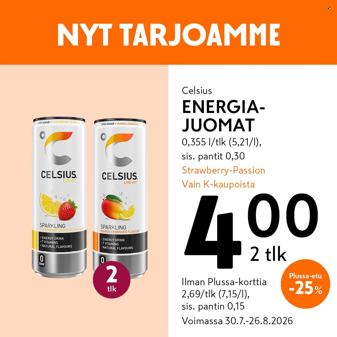 K-market tarjoukset - 30.07.2026 - 26.08.2026. Sivu 7