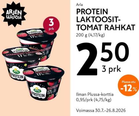 ARLA PROTEIN LAKTOOSITTOMAT RAHKAT