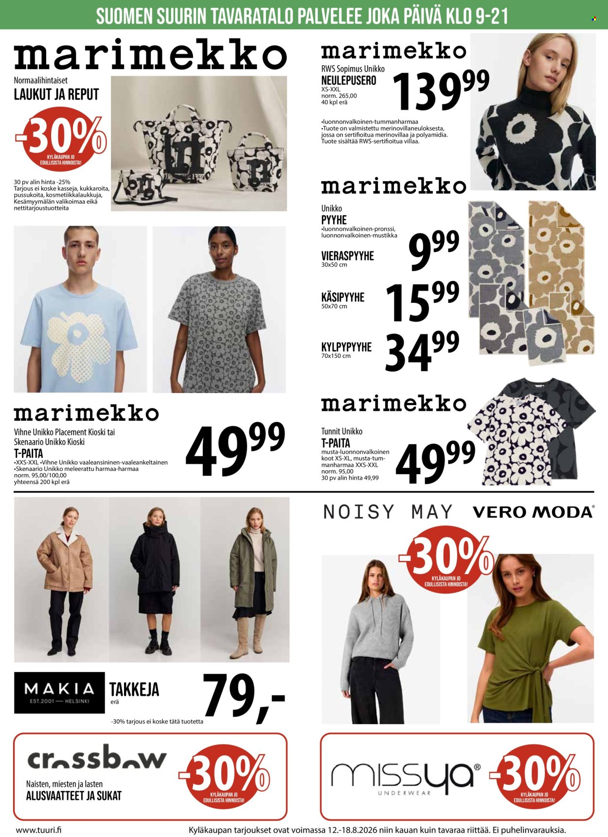Tuuri tarjoukset - 12.08.2026 - 18.08.2026. Sivu 3