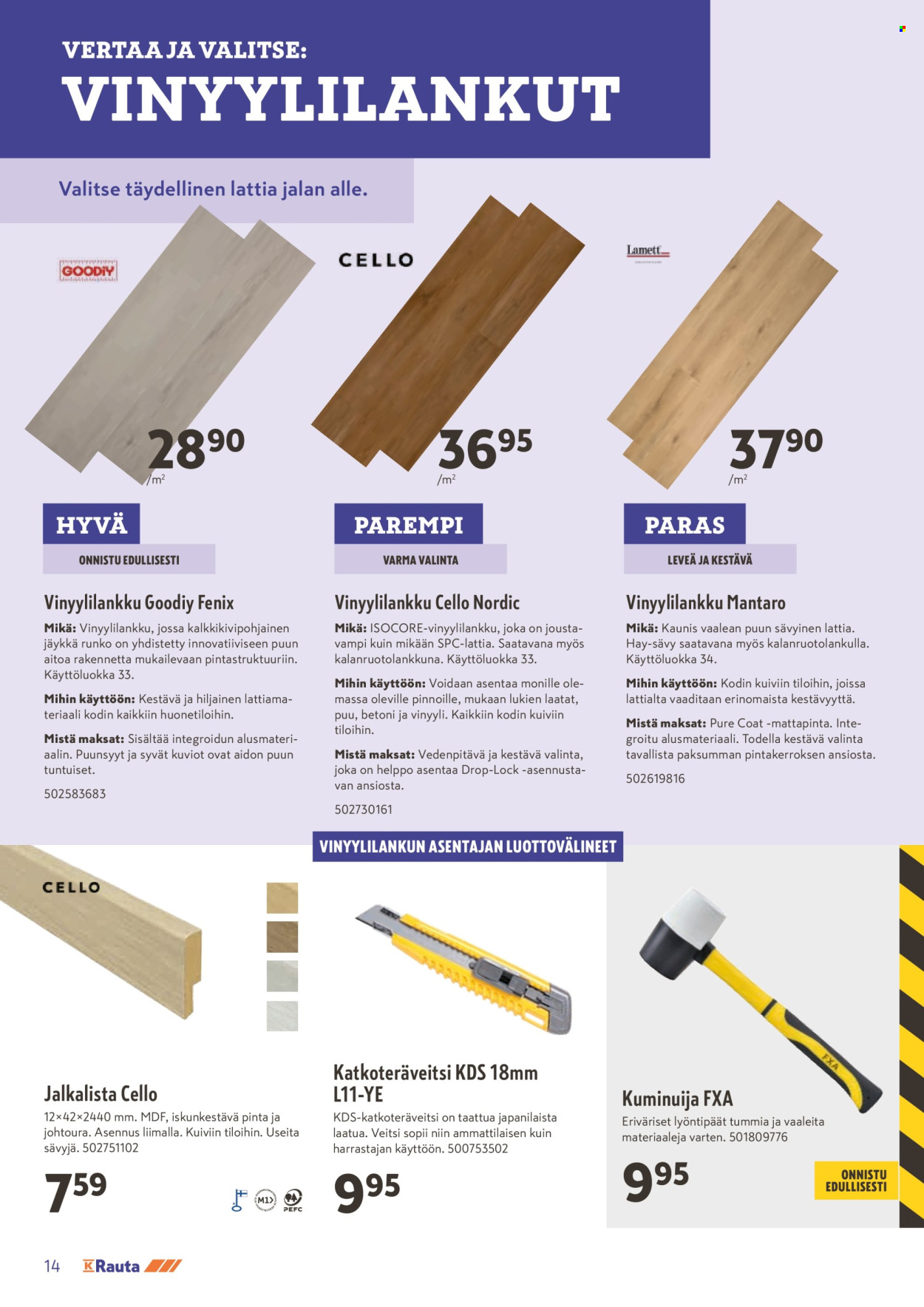 K-Rauta tarjoukset - 12.08.2026 - 25.08.2026. Sivu 14