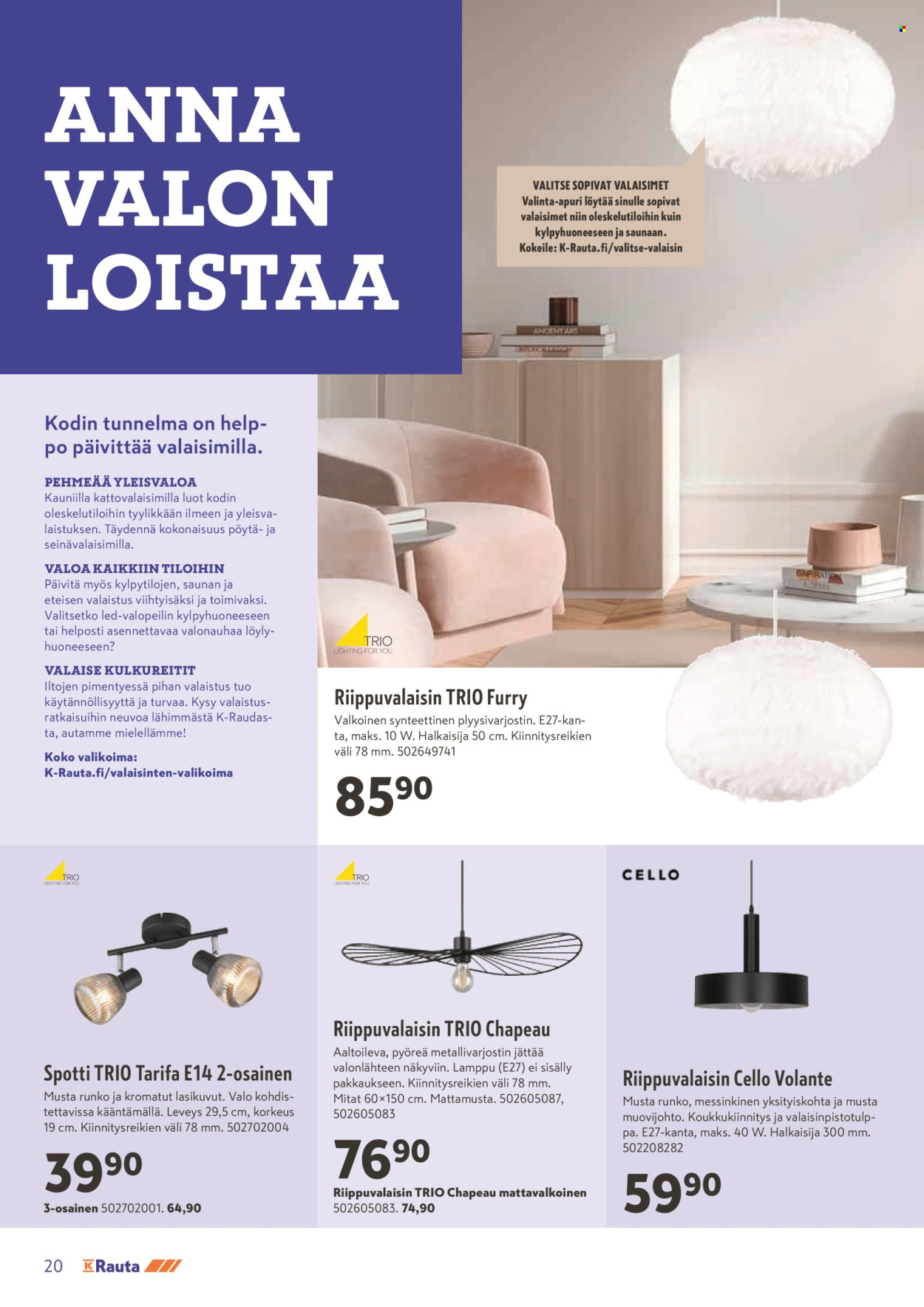 K-Rauta tarjoukset - 12.08.2026 - 25.08.2026. Sivu 20