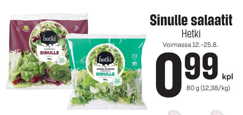 Sinulle salaatit