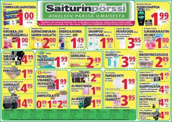 Saiturinpörssi tarjoukset  - 13.08.2026 - 19.08.2026.