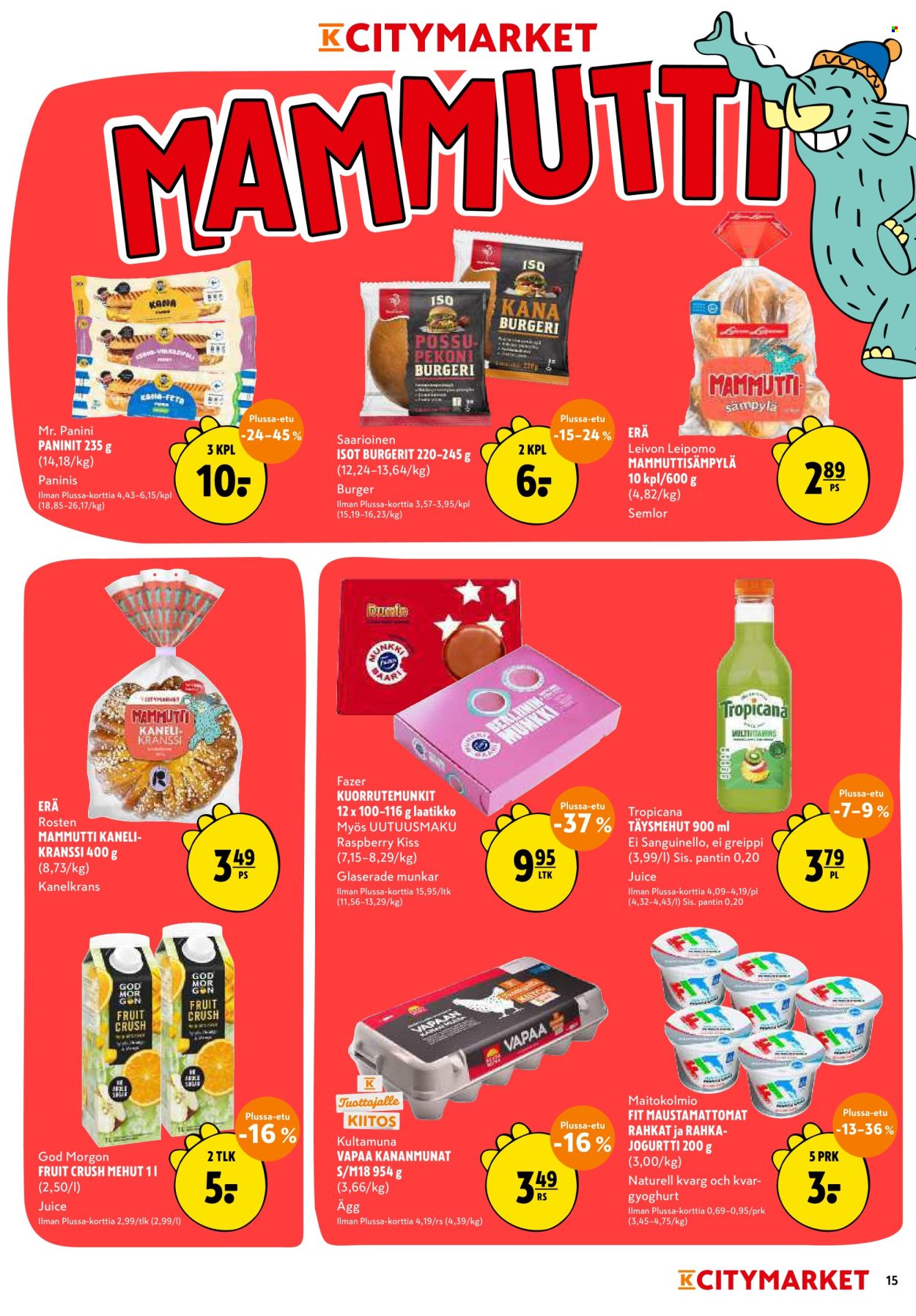 K-citymarket tarjoukset - 13.08.2026 - 16.08.2026. Sivu 15