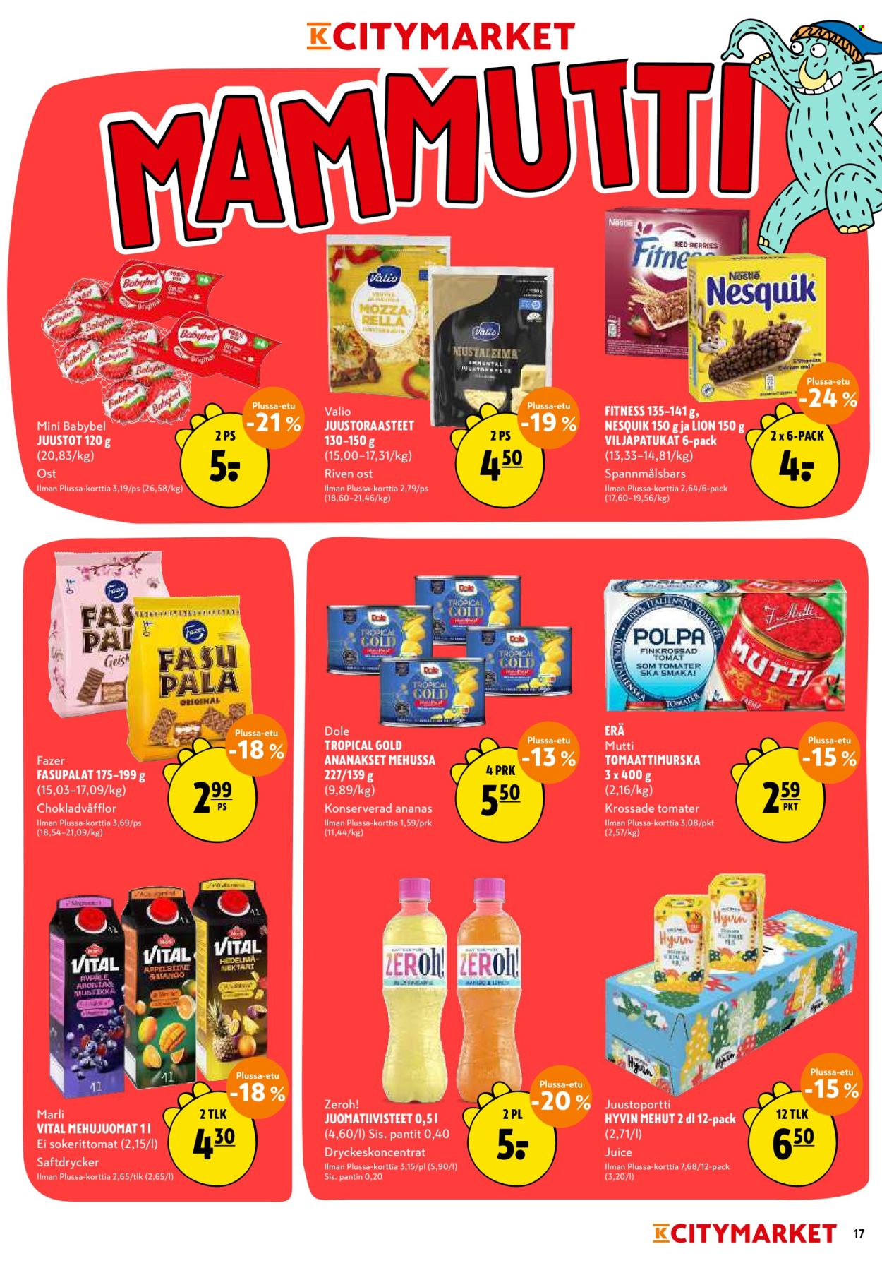 K-citymarket tarjoukset - 13.08.2026 - 16.08.2026. Sivu 17