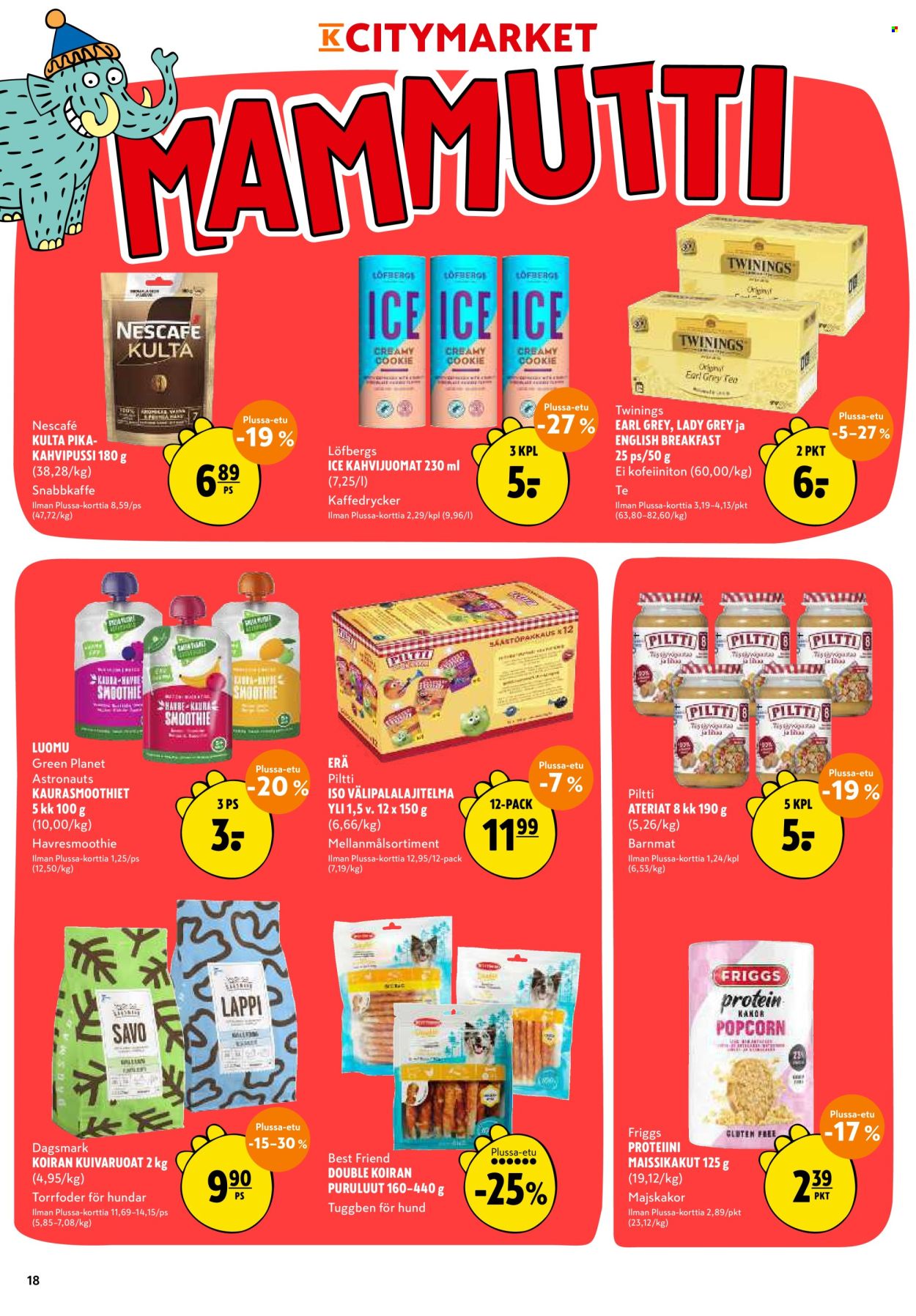 K-citymarket tarjoukset - 13.08.2026 - 16.08.2026. Sivu 18