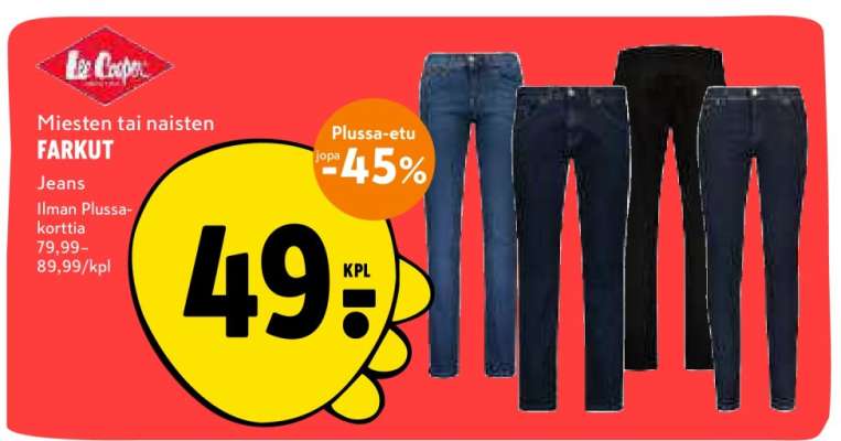 Lee Cooper Miesten tai naisten FARKUT