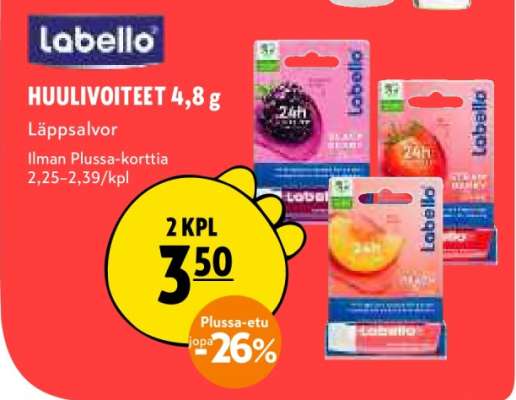 Labello HUULIVOITEET 4,8 g