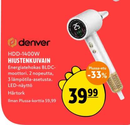 Denver HDD-1400W HIUSTENKUIVAIN
