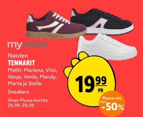 mywear Naisten TENNARIT