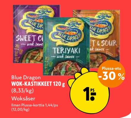 Blue Dragon WOK-KASTIKKEET 120 g