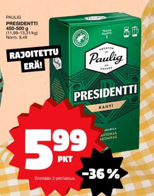 PAULIG PRESIDENTTI