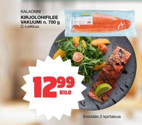 KALAONNI Kirjolohifilee