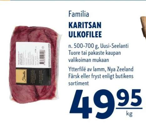 Familia KARITSAN ULKOFILEE