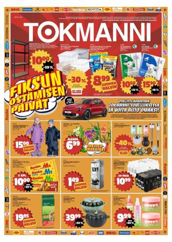 thumbnail - Tokmanni tarjoukset - Tarjoussanomat