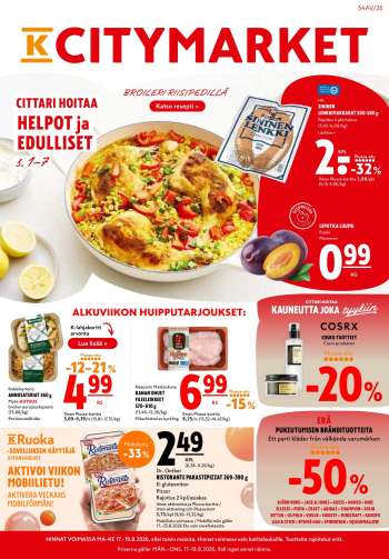 thumbnail - K-citymarket tarjoukset