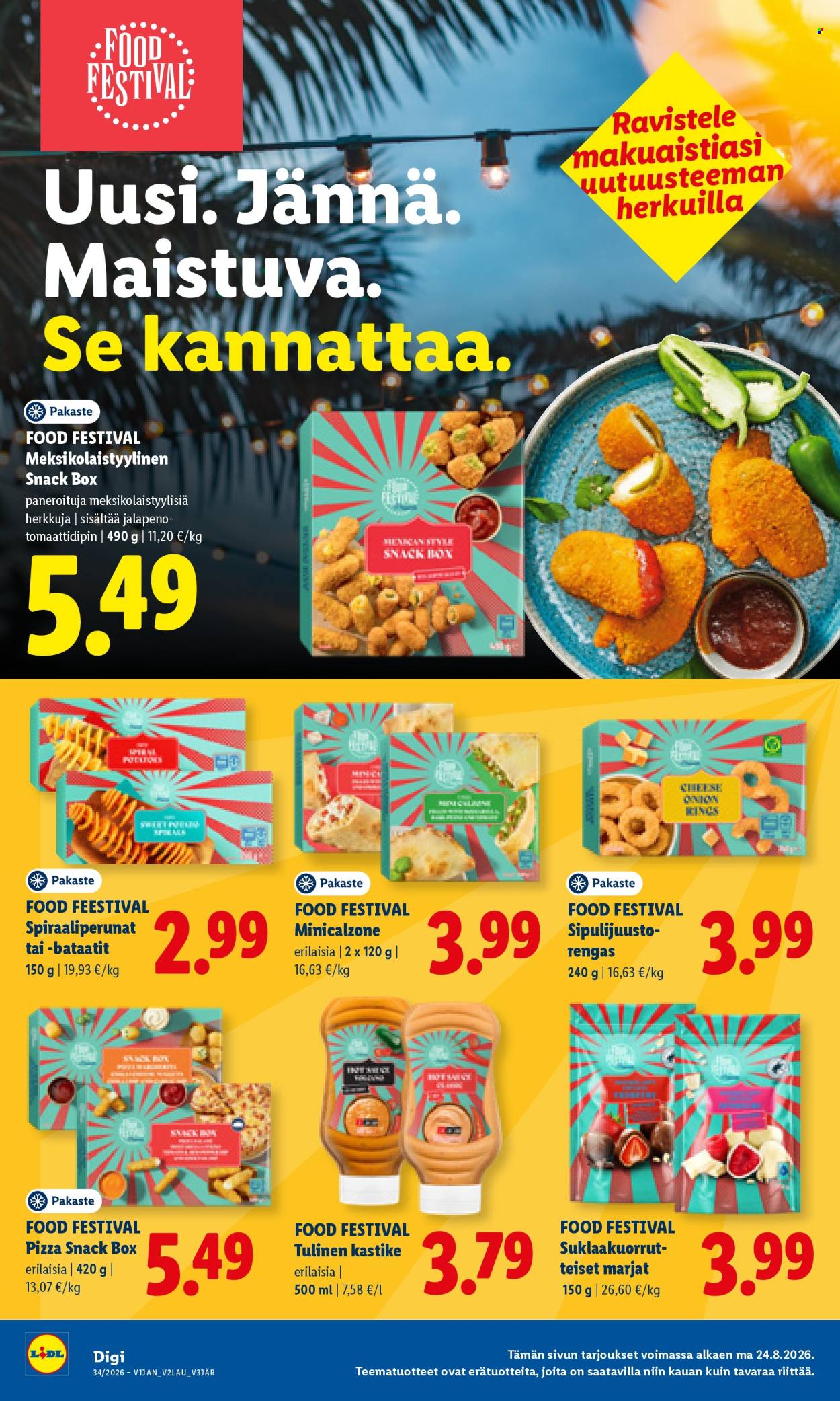 Lidl tarjoukset - 24.08.2026 - 26.08.2026. Sivu 8