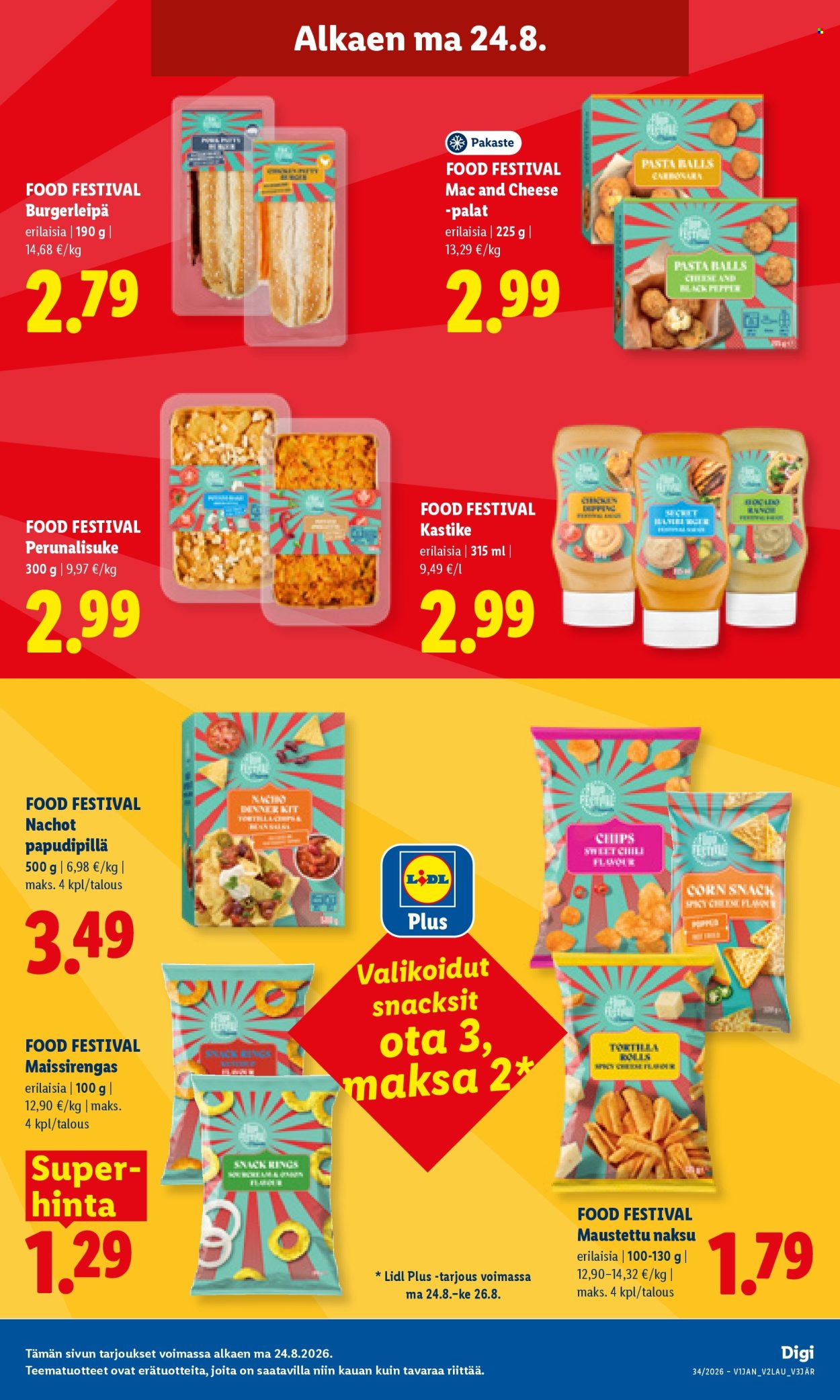 Lidl tarjoukset - 24.08.2026 - 26.08.2026. Sivu 11