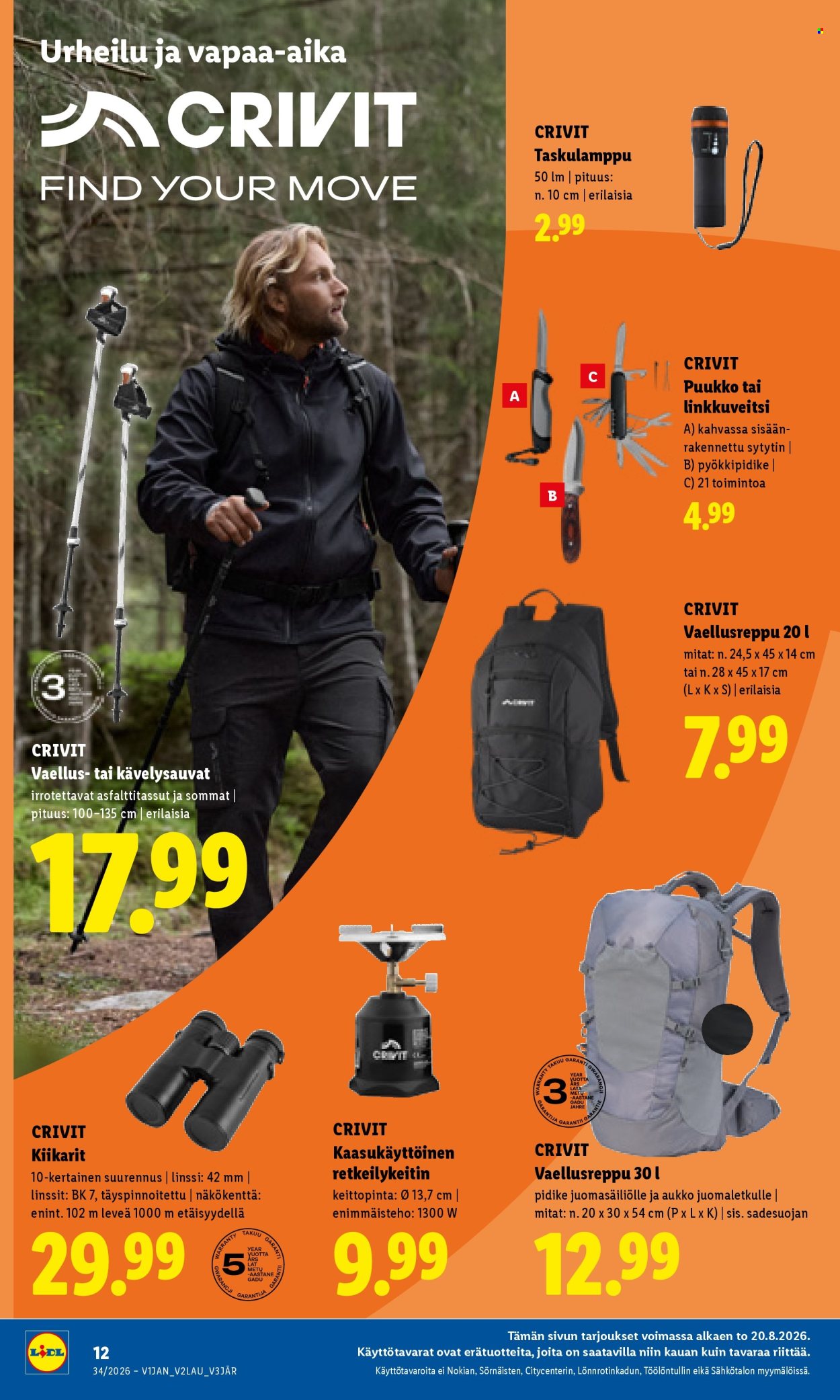 Lidl tarjoukset - 20.08.2026 - 23.08.2026. Sivu 14
