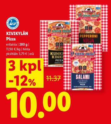 KIVIKYLÄN Pizza