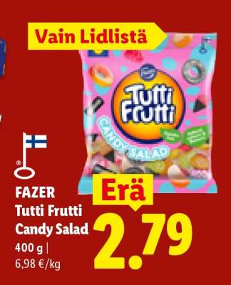 FAZER Tutti Frutti Candy Salad