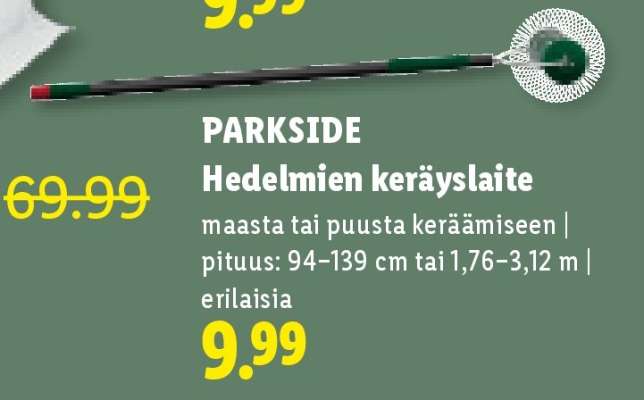 PARKSIDE Hedelmien keräyslaite