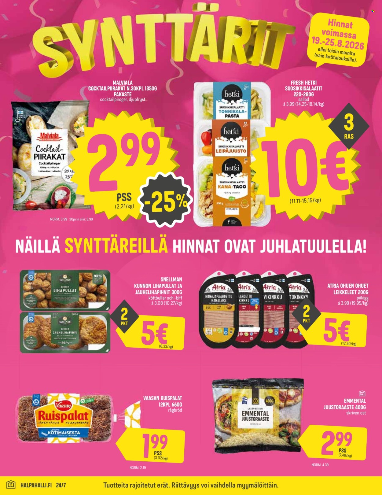 HalpaHalli tarjoukset - 19.08.2026 - 25.08.2026. Sivu 2