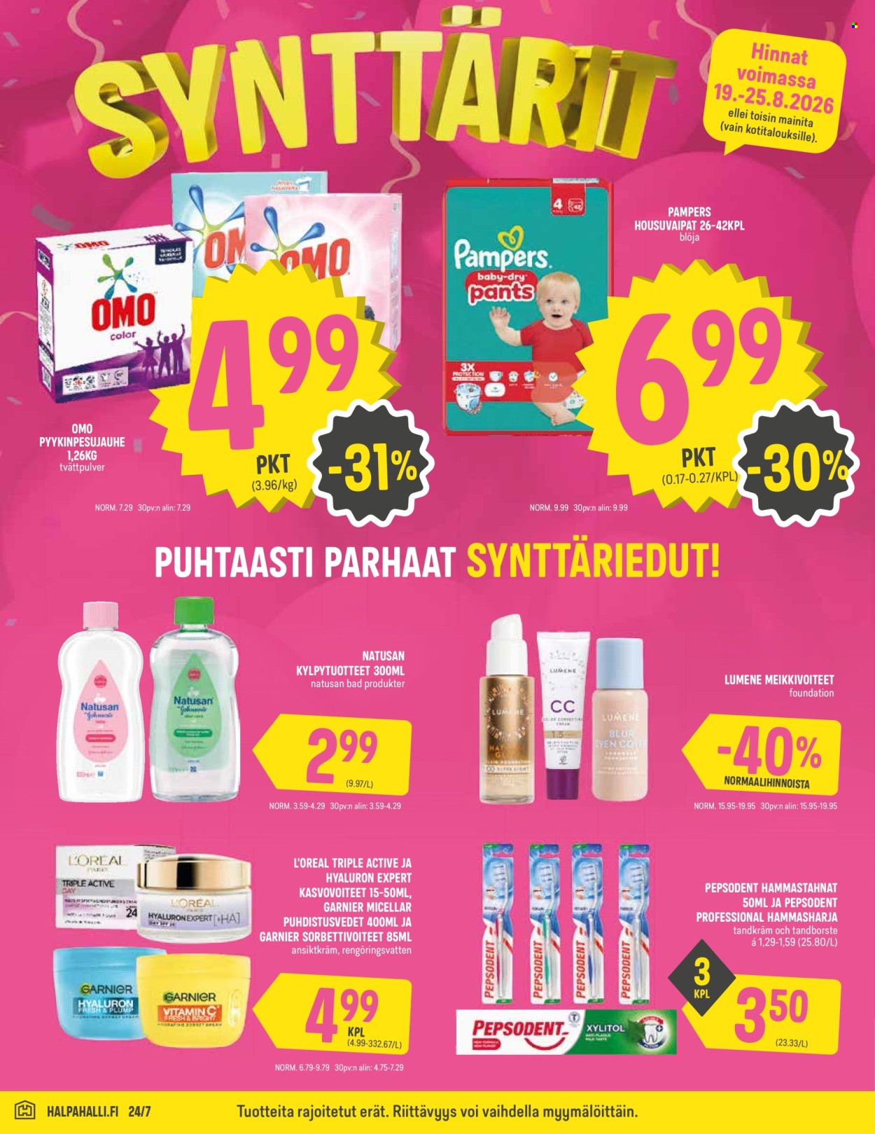 HalpaHalli tarjoukset - 19.08.2026 - 25.08.2026. Sivu 4