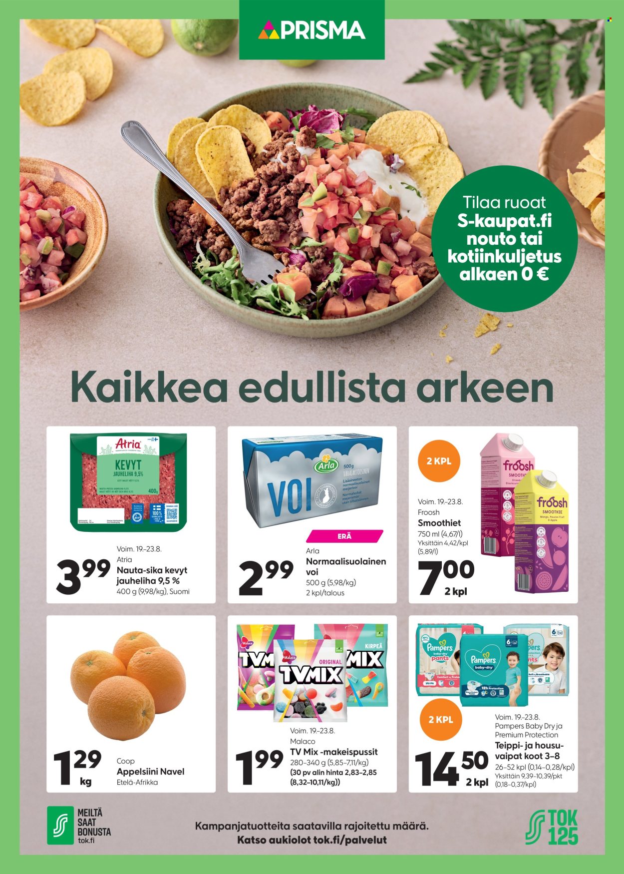 Prisma tarjoukset - 19.08.2026 - 23.08.2026. Sivu 1