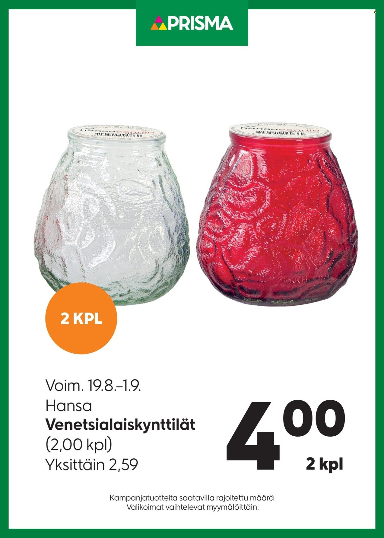 Prisma tarjoukset - 19.08.2026 - 01.09.2026. Sivu 4