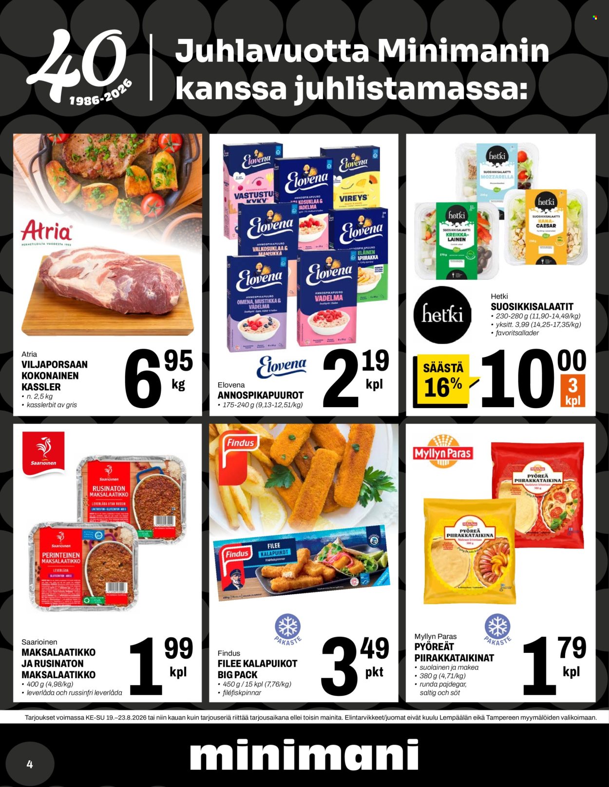 Minimani tarjoukset - 19.08.2026 - 23.08.2026. Sivu 4