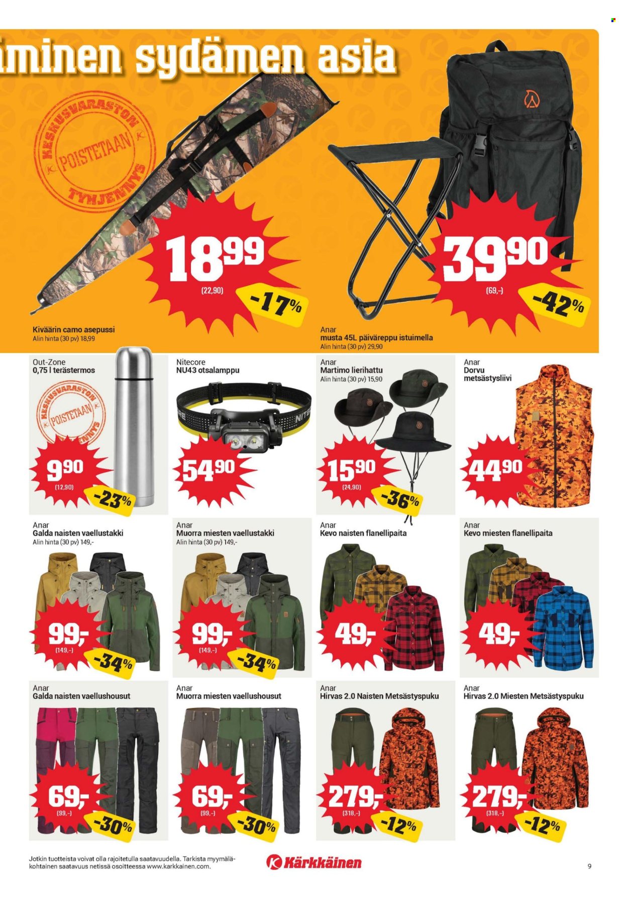 Kärkkäinen tarjoukset - 19.08.2026 - 01.09.2026. Sivu 9