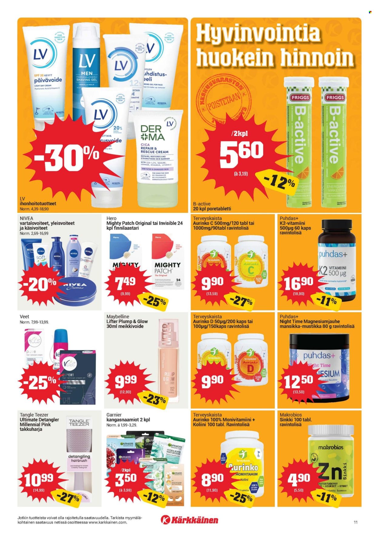 Kärkkäinen tarjoukset - 19.08.2026 - 01.09.2026. Sivu 11